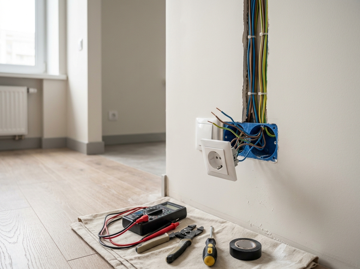 Монтаж электрики